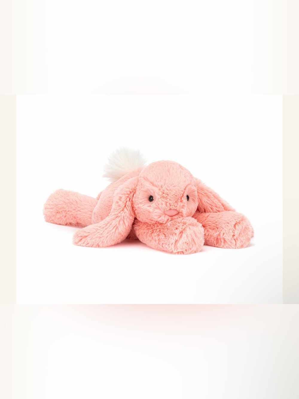 Smudge Apricot Rabbit Stuffed Animal Luxury Plush Toy
